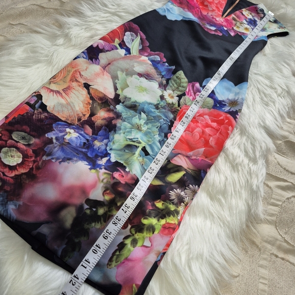 Ted Baker Brynee Floral Dress Size 0 - Picture 12 of 12